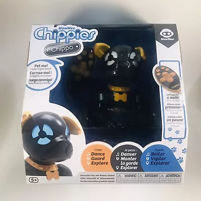 Chippies Chippo Robot Pet Toy Dog Pup Remote Control Black Dance 2016 • $55