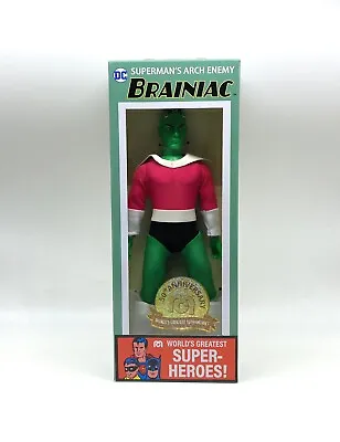 Mego DC Superman’s Arch Enemy Brainiac 50th Anniversary 8” Figure IN STOCK • $27.99