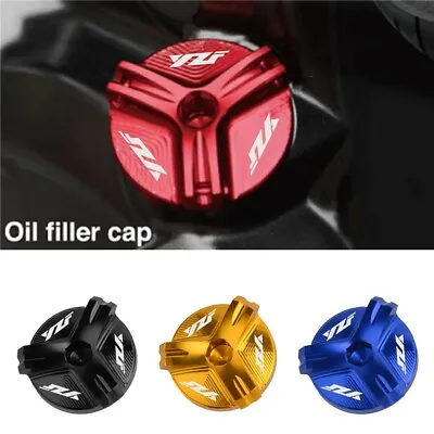 For Yamaha YZF R1 R3 R6 R25 R6S R125 R15 Motorcycle Oil Filter Cup Plug Cover • $10.79