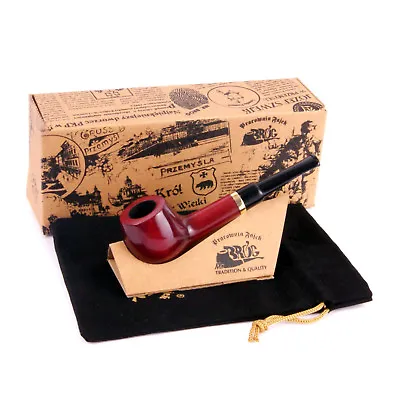 Mr Brog Workshop New Handmade Tobacco Pipe No. 20 Apple Cherry Pear Wood Fajka • $17