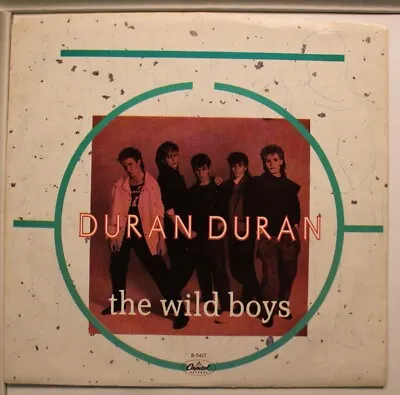 Rock Picture Sleeve 45 Duran Duran - The Wild Boys / (I'M Looking For) Cracks In • $7.99