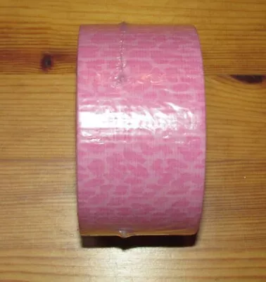 NEW 3M Scotch Duct Tape Pastel Cheetah Print Pink Sealed Roll 1.88 X 10 Yards  • $7.96