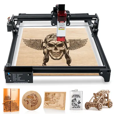 5.5W Actual Output Laser Engraver Machine For DIY Engraving Cutting 40x40cm • £169