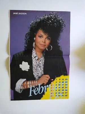 Janet Jackson Morten Harket Aha Poster Holland 1980s • $19.99