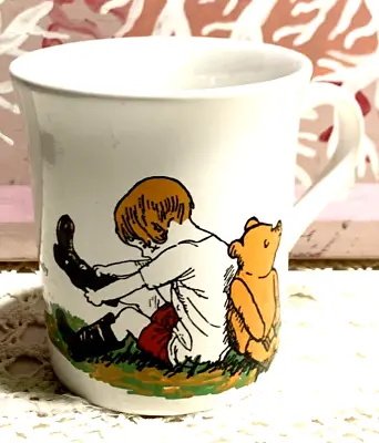 Vintage Aa Milne Winnie The Pooh Ceramic Mug Cup Made In England • $18.38