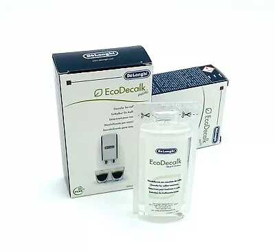 $31.36 • Buy DeLonghi Descaler Cleaner EcoDecalk Cleaning Solution For Coffee Machine 100ml 