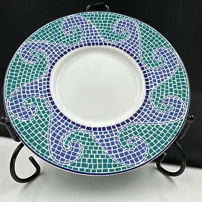 Dansk MOSAIC WAVE Saucer Plate (1) 6 3/8” Made In Portugal • $5