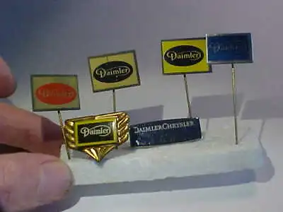 LOT 6: Daimler Logo  Metal Tin Pin Sixties  • $2.50