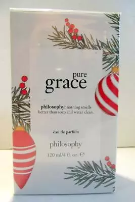 Philosophy NISB (Sealed) Pure Grace 4 Fluid Oz Eau De Parfum Spray Fragrance • $54.95