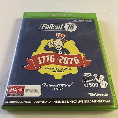 Fallout 76 Tricentennial Edition Xbox One) No Manual • $11.38