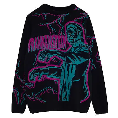 £20.99 • Buy Official Universal Monsters Frankenstein Adults Knitted Jumper