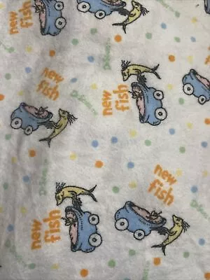 Dr. Seuss NEW FISH Fitted Crib Sheet By Trend Lab  28  X 52  • $17