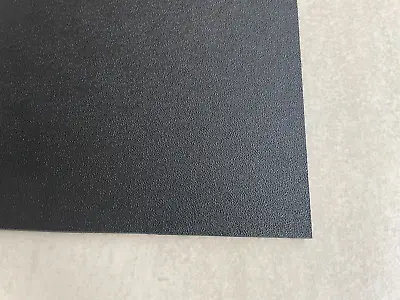 ABS Plastic Sheet ( A2 ) .  594mm X 420mm X 2mm Textured Black. • £12.95