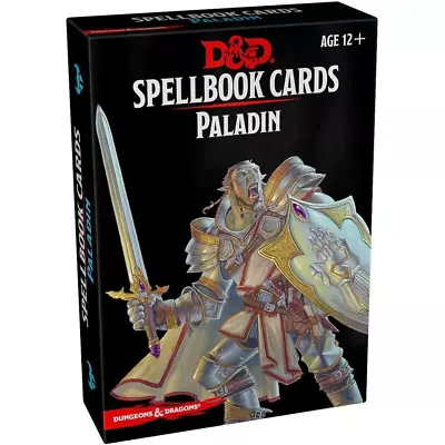$19.79 • Buy D&D Spellbook Cards Paladin Deck (69 Cards) Revised 2017 Edition