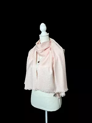 Calvin Klein Pink Monogram Large Wrap Shawl • $29