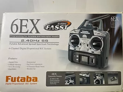 Futaba T6EX 6-Channel Transmitter (untested) • $50