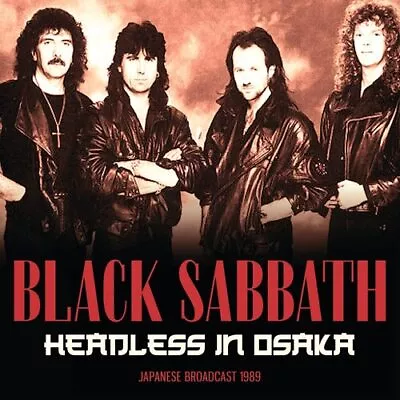 Black Sabbath : Headless In Osaka: Japanese Broadcast 1989 CD (2023) ***NEW*** • £12.17