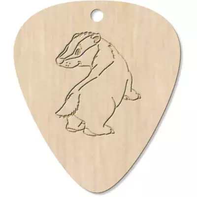 7 X 'Baby Badger' Guitar Picks / Pendants (GP00006776) • £3.99