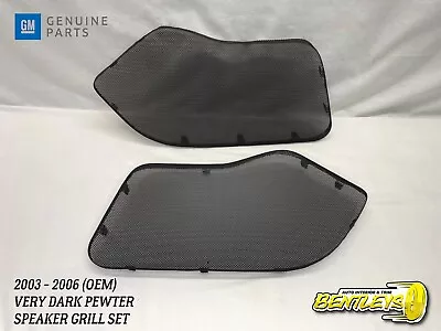 2003-2006 Tahoe Silverado Sierra Suburban Front Door Panel Speaker Grill Pewter • $53.95