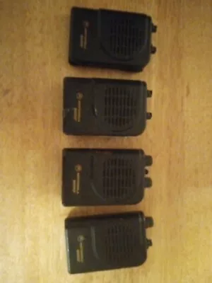 Lot Of 4 VHF Motorola Minitor III Fire Pagers Read Description For Parts Repair • $18