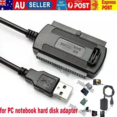 USB 2.0 To SATA/PATA/IDE Adapter Converter Cable For 2.5 3.5'' Hard Drive Disk • $9.48