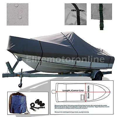 Mako 192 Center Console Fishing Trailerable Boat Storage Cover All Weather • $199.95