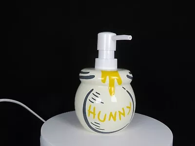 New Disney Winnie The Pooh Honey Pot Shape Earthenware Soap/Lotion Dispenser • £9