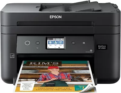 Epson Workforce WF-2860 All-in-One Printer Print Copy Scan Fax Ethernet • $99.99