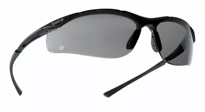 £12.50 • Buy BOLLE CONTOUR Safety Glasses SMOKE Lens Anti-Fog Anti-Scratch FREE Bag