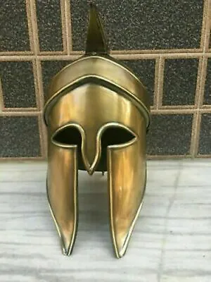 Medieval Spartan King Roman Knight Helmet Greek Corinthian Handmade Metal Helmet • $71.40