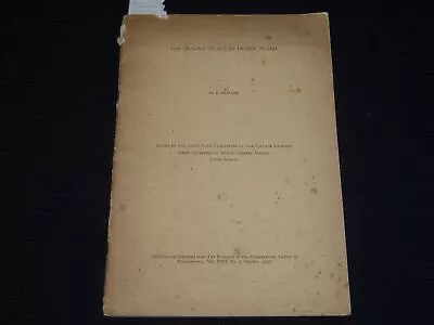 1919 The Geology Of Mount Desert Island Bulletin By F. Bascom - K 538 • $50