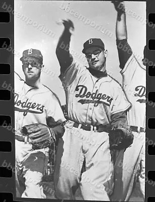 Don Bessent Brooklyn Dodgers 1.5 X1.5  Negative - Jim Rowe Archive V955 • $10