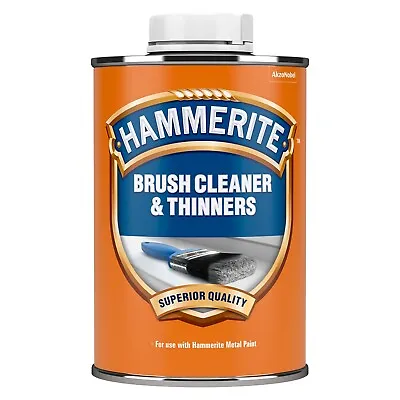 Hammerite Brush Cleaner And Thinners For Use With Metal Paint 1 Litre 5084920 • £21.95