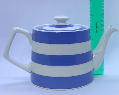 Cornishware PRICE REDUCED Green Shield - Lg T-Pot {Ref: G12} Chipped Spout. • $35