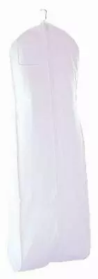 White Breathable Wedding Bridal Dress Garment Bag 600GBB ( 10  Gusset ) • $11.75