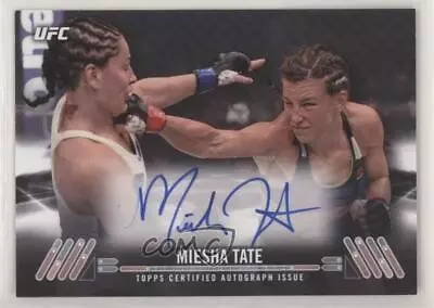 2017 Topps UFC Knockout Auto /50 Miesha Tate #KA-MT Auto • $69.48