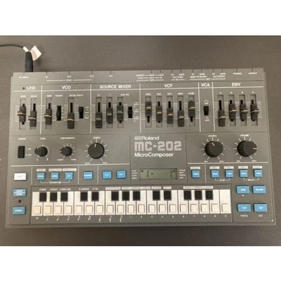 $2544.44 • Buy (3)Roland MC-202 MicroComposer Analog Synthesizer/sequencer W/ Box TB-303 SH101