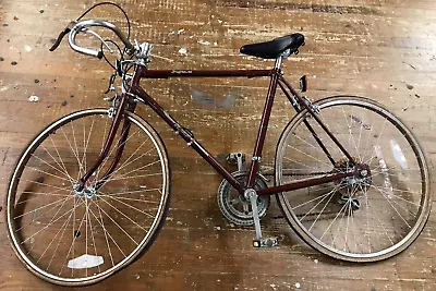 Vintage Kent Supreme Maroon Steel Frame Road Bike Bicycle Needs Repair USA MADE • $187.46