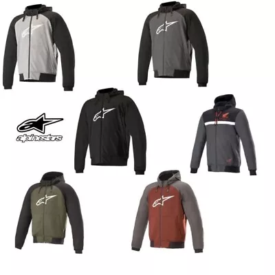 2024 Alpinestars Chrome Sport Motorcycle Hoodie Jacket - Pick Size / Color • $229.95