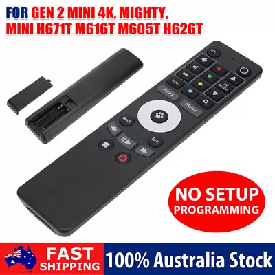 TV Remote Control For Fetch Fetch Mini 4K Mighty PVR Mini & Gen 2 Set Top Box • $9.25