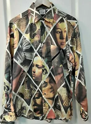 Authentic Ultra Rare Vintage Moschino Cheap & Chic  Caravaggio  Printed Shirt  • $375