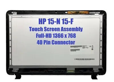 HP 15-F001XX 783120-001 15.6  Touch Screen Assembly • $179