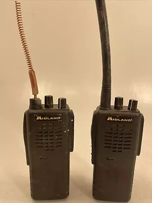 LOT Of 2 Midland Maxon SP-330 VHF Commercial Radio Used AS-IS • $42.12