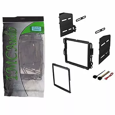 Double Din Dash Kit Stereo Radio Installation Install Kit W/ Wire Harness • $13.65