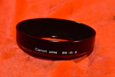 CANON JAPAN BW-55-B LENS HOOD For FD S.S.C 1:2.8 / 24 • £34.96