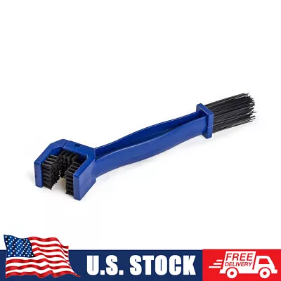 Motorcycle ATV Bike Drive Chain Cleaner Grunge Brush Scrubber Cleaning Tool • $5.99