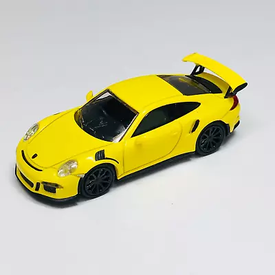 Minichamps 1/87 HO Porsche 911 GT3 RS 2013 Yellow 870063222 SALE! • $11.99