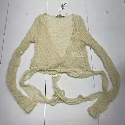 $49.20 • Buy Urban Outfitters Isabella Lace Wrap Top Women’s Medium New