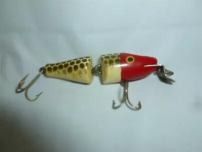  Vintage 2-1/2 Inch Wood Jointed Creek Chub PIKIE Fishing Lure  Lot 1-535 • $18