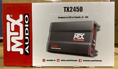 MTX Audio TX Series 300W 4-Channel Amplifier - TX2450 • $187.50